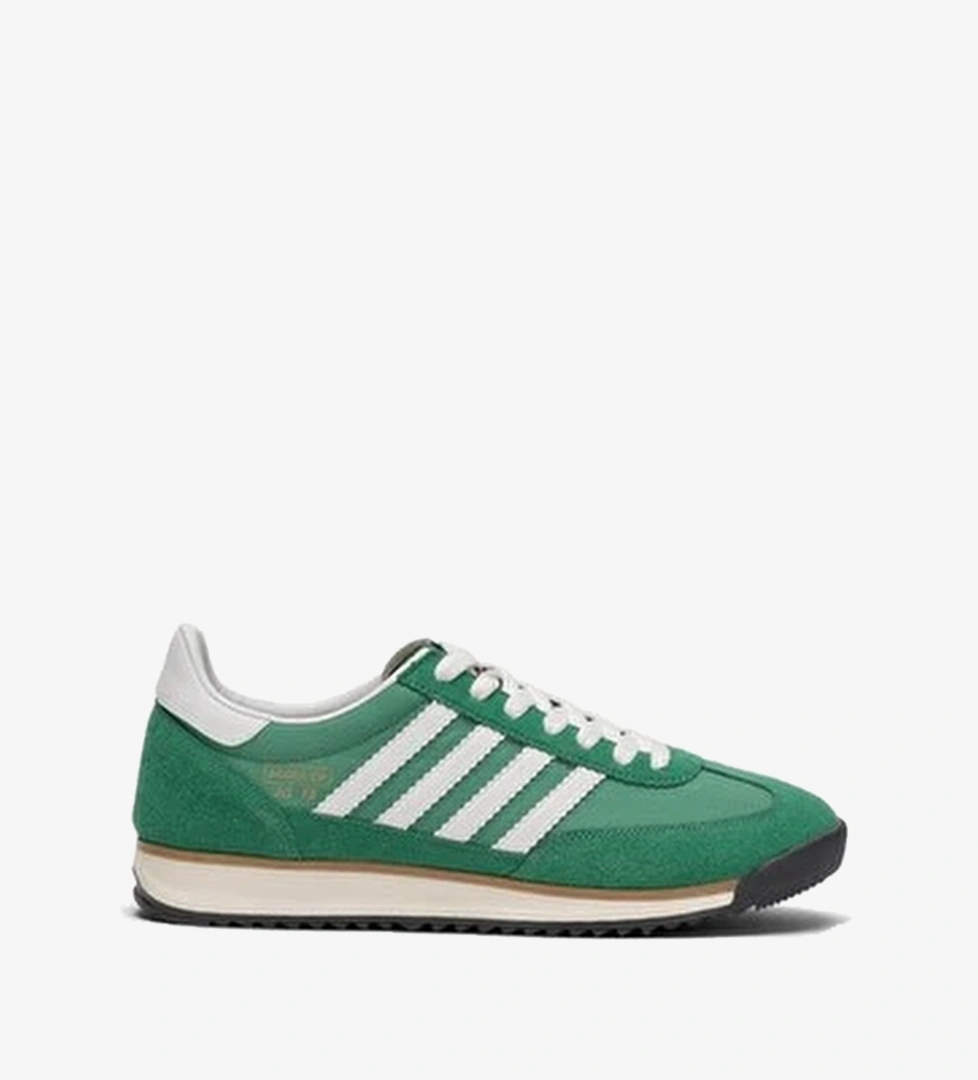 Erkek Gunluk Rahat Taban Yumusak Hafif Sneaker Bagcikli Spor Ayakkabi YesIl - Beyaz