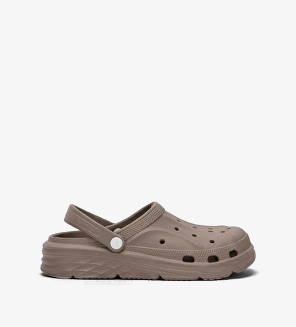Erkek Eva Rahat Comfort Terlik KahverengI