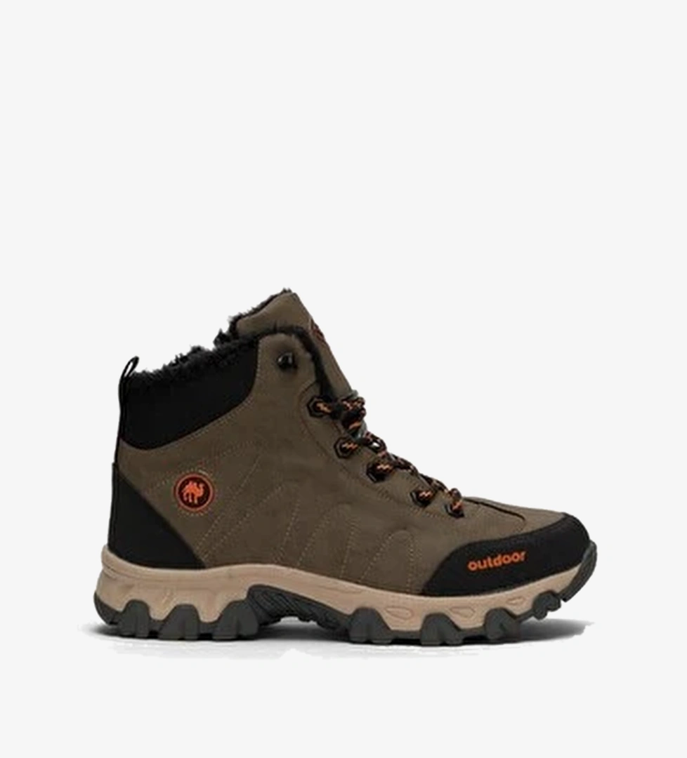 Soguk Gecirmez Unisex Uzun Outdoor Trekking Bot Ayakkabi VIzon