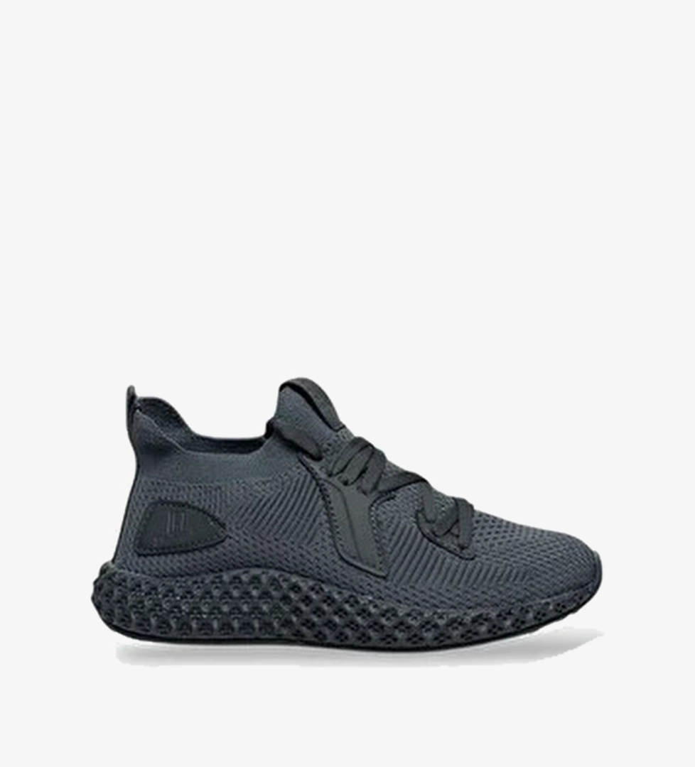 Unisex Triko Orme Sneaker Spor Ayakkabi Fume