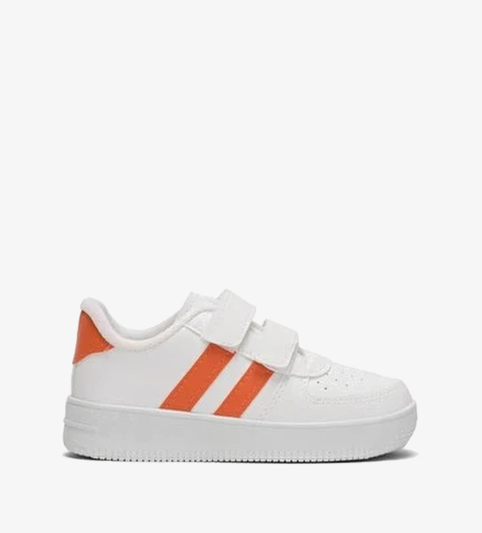 Cocuk Sneaker Spor Ayakkabi Beyaz - Turuncu