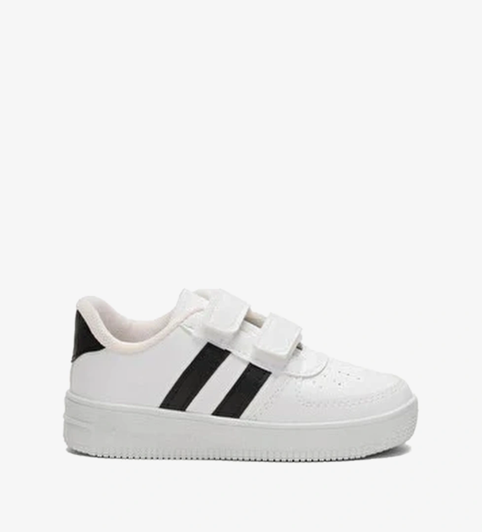 Cocuk Sneaker Spor Ayakkabi Beyaz-SIyah