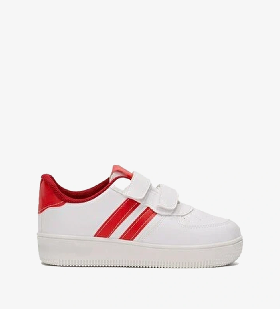 Cocuk Sneaker Spor Ayakkabi Kirmizi - Beyaz