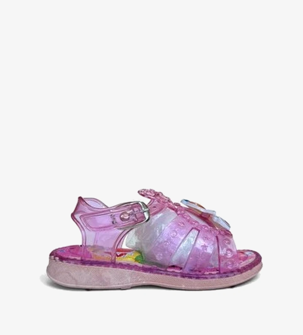 Gunluk Havuz Plaj Ayarlanabilir Tokali Cocuk Sandalet Pembe