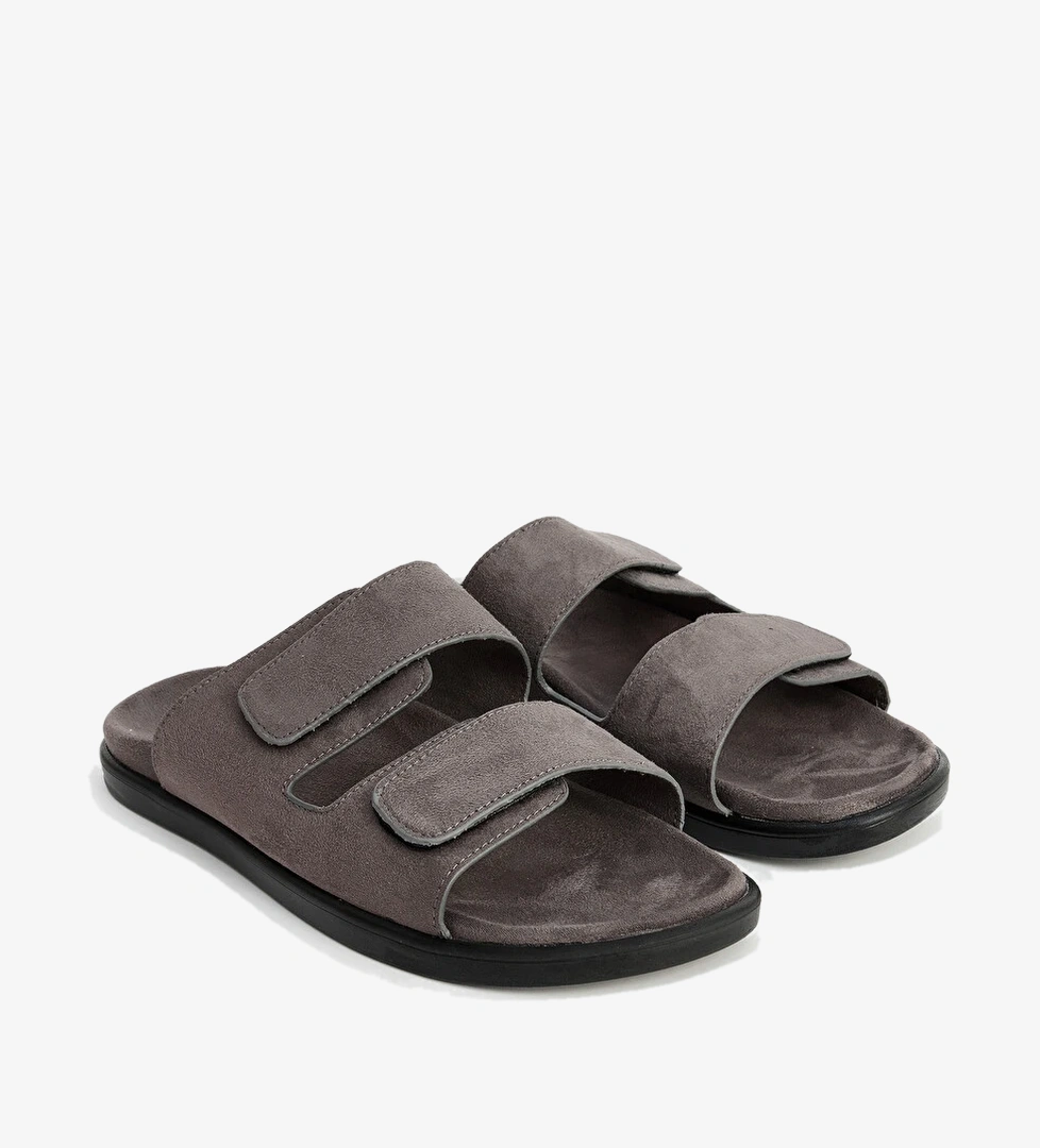 Lcw Steps Lcw Steps V Suet Gorunumlu Erkek Terlik LC Waikiki'de! V - 1. görsel
