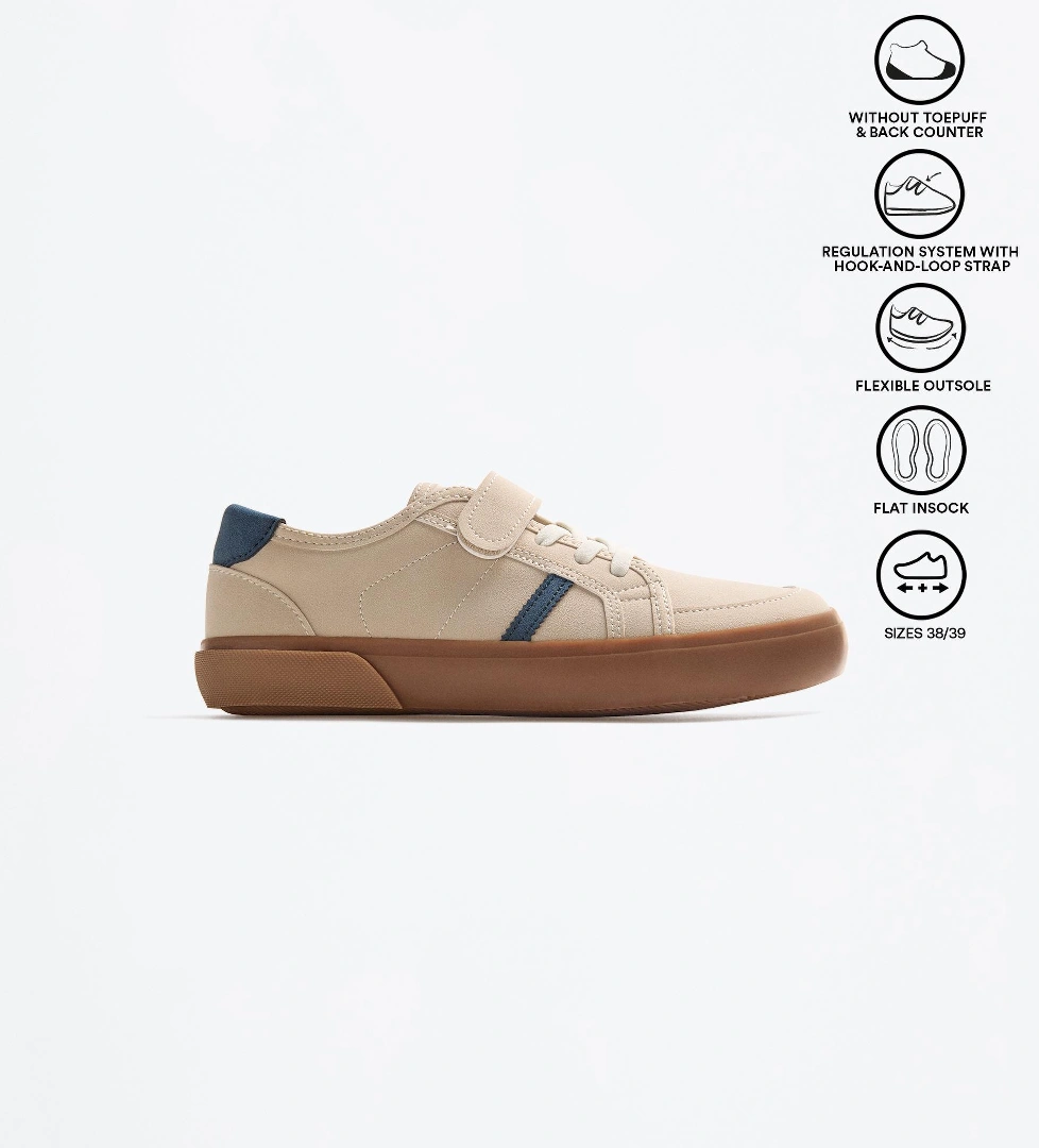 Lefties Kahverengi Lefties Barefoot konfor spor ayakkabı