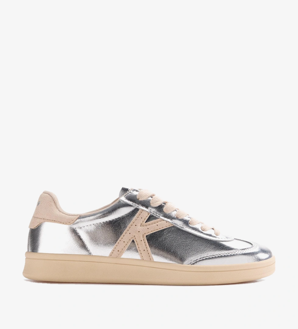 Lefties Gümüş Lefties Kelme METALİK SPOR AYAKKABI
