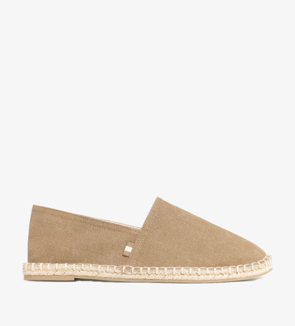 Jüt görünümlü espadril