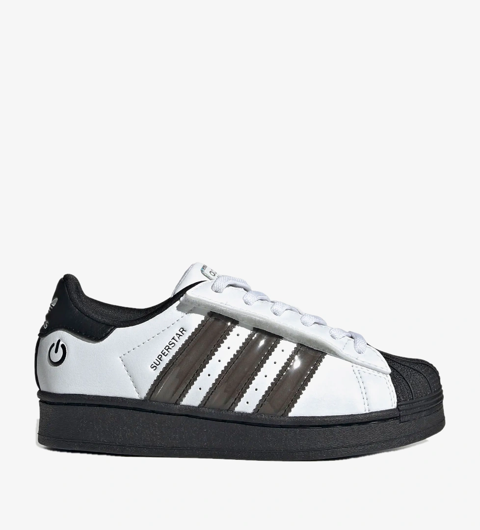 adidas SUPERSTAR LED LIGHTS CF EL C Çocuk Beyaz Spor Ayakkabı JS1290
