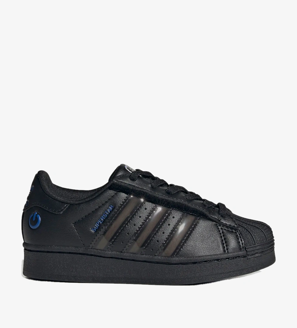 adidas SUPERSTAR LED LIGHTS CF EL C Çocuk Siyah Spor Ayakkabı JS1291