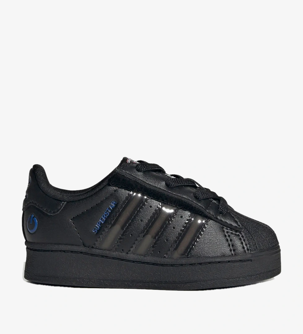 adidas SUPERSTAR LED LIGHTS CF EL I Çocuk Siyah Spor Ayakkabı JS1295
