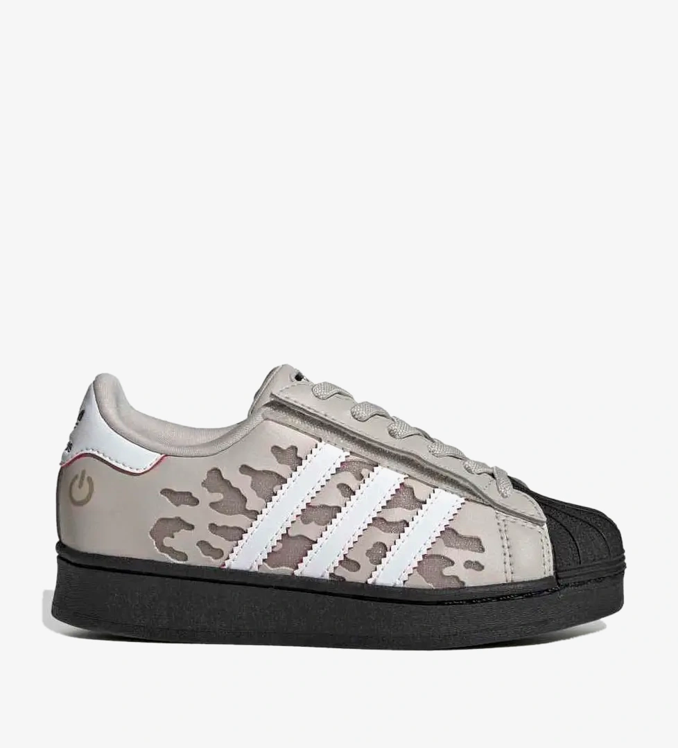adidas SUPERSTAR LED LIGHTS CF EL C Bej Erkek Spor Ayakkabı KJ2230