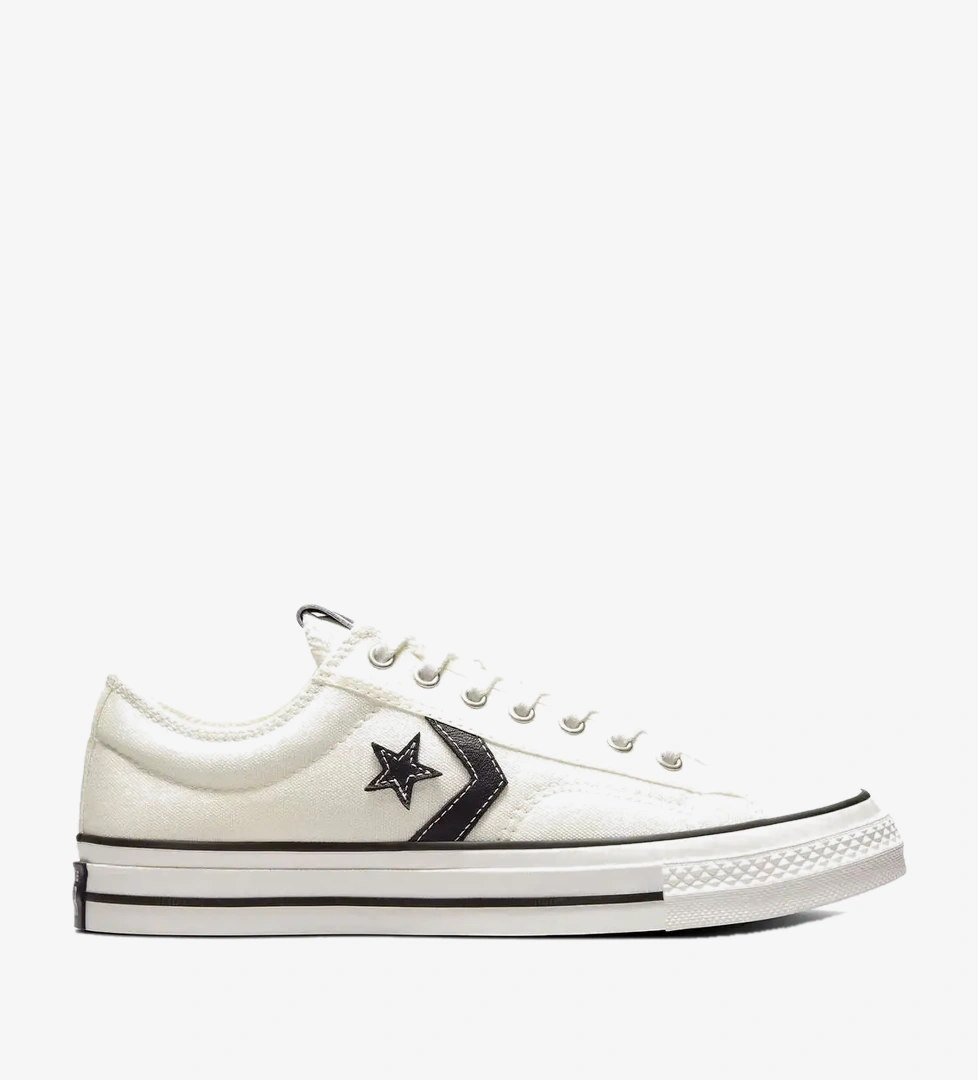 Converse STAR PLAYER 76 PREMIUM CANVAS Bej Erkek Sneaker A01608C-102
