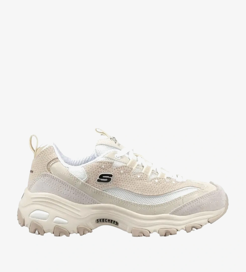 Skechers Beyaz Kadın D'LITES Spor Ayakkabı 13147-OFWT