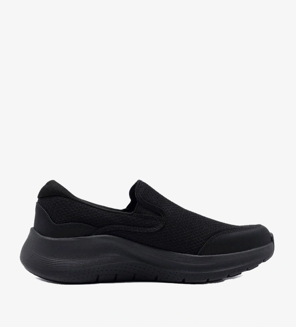Skechers ARCH FIT 2.0 - VALLO Erkek Siyah Spor Ayakkabı 232706TK-BBK