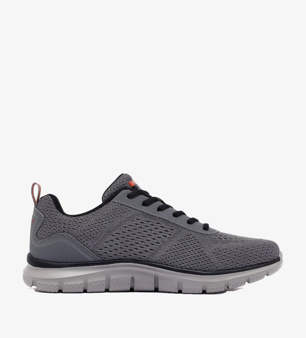 Skechers TRACK-LESHUR Gri Erkek Spor Ayakkabı 232758TK-CCOR