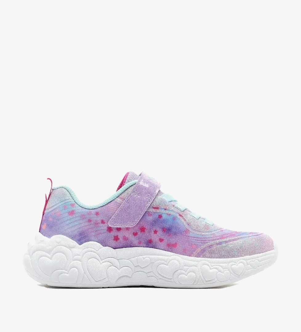 Skechers ETERNAL HEART LIGHTS Çocuk Mor Spor Ayakkabı 302696L-LVMT