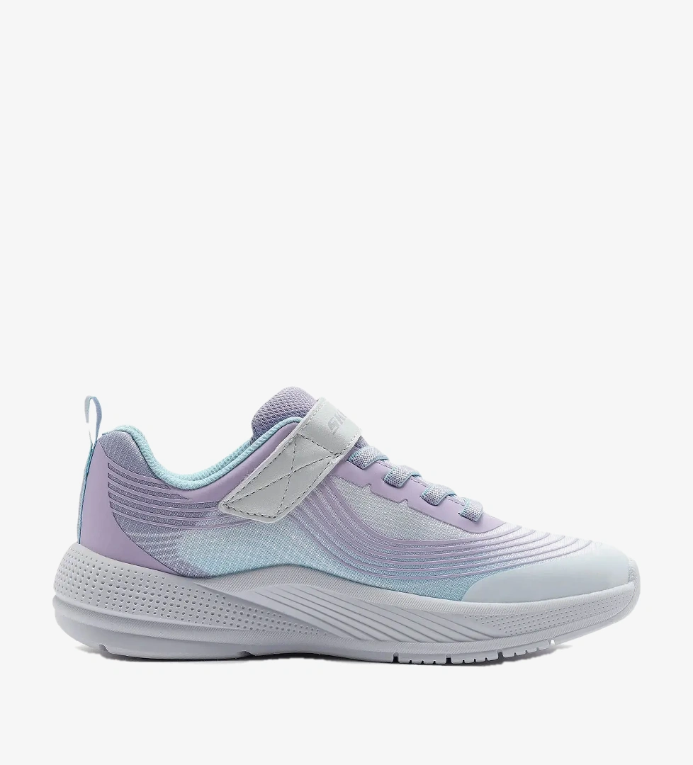 Skechers MICROSPEC ADVANCE Çocuk Beyaz Spor Ayakkabı 303575L-WLVM