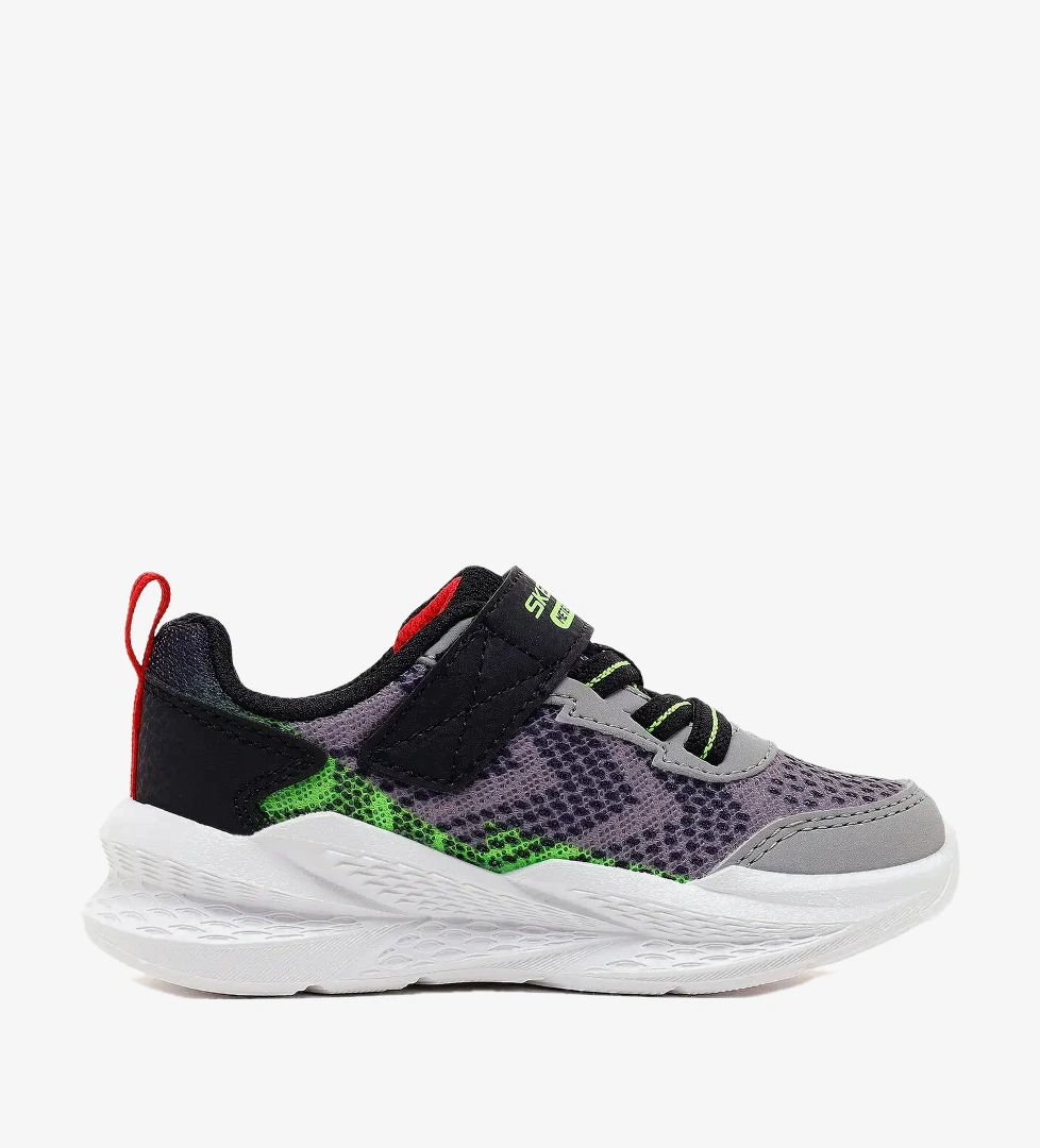 Skechers METEOR-LIGHTS 2.0 Gri Çocuk Spor Ayakkabı 401490N-GYBK