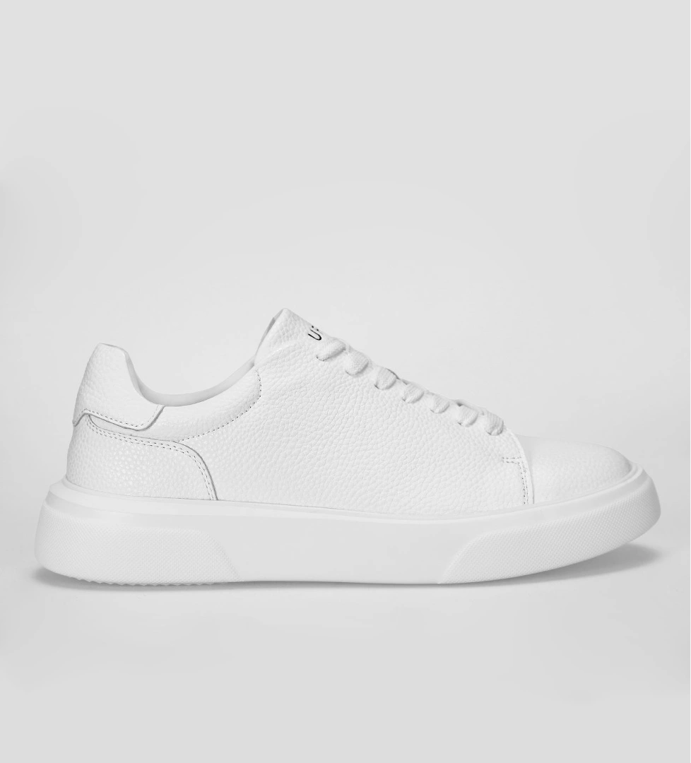 Tommy Erkek Deri Sneaker Ayakkabı Beyaz