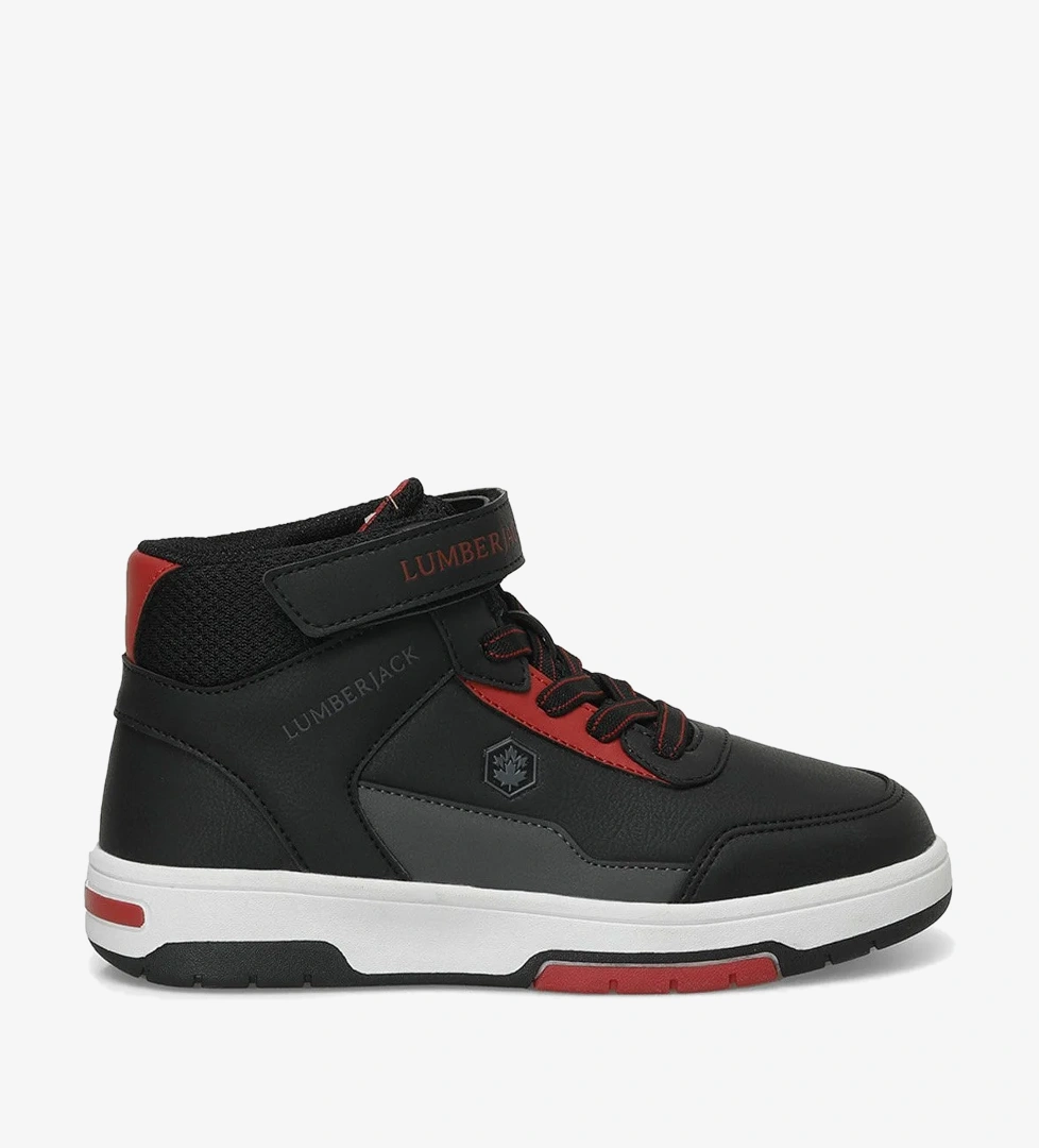 Nitra Hi 4PR Siyah Erkek Çocuk High Sneaker