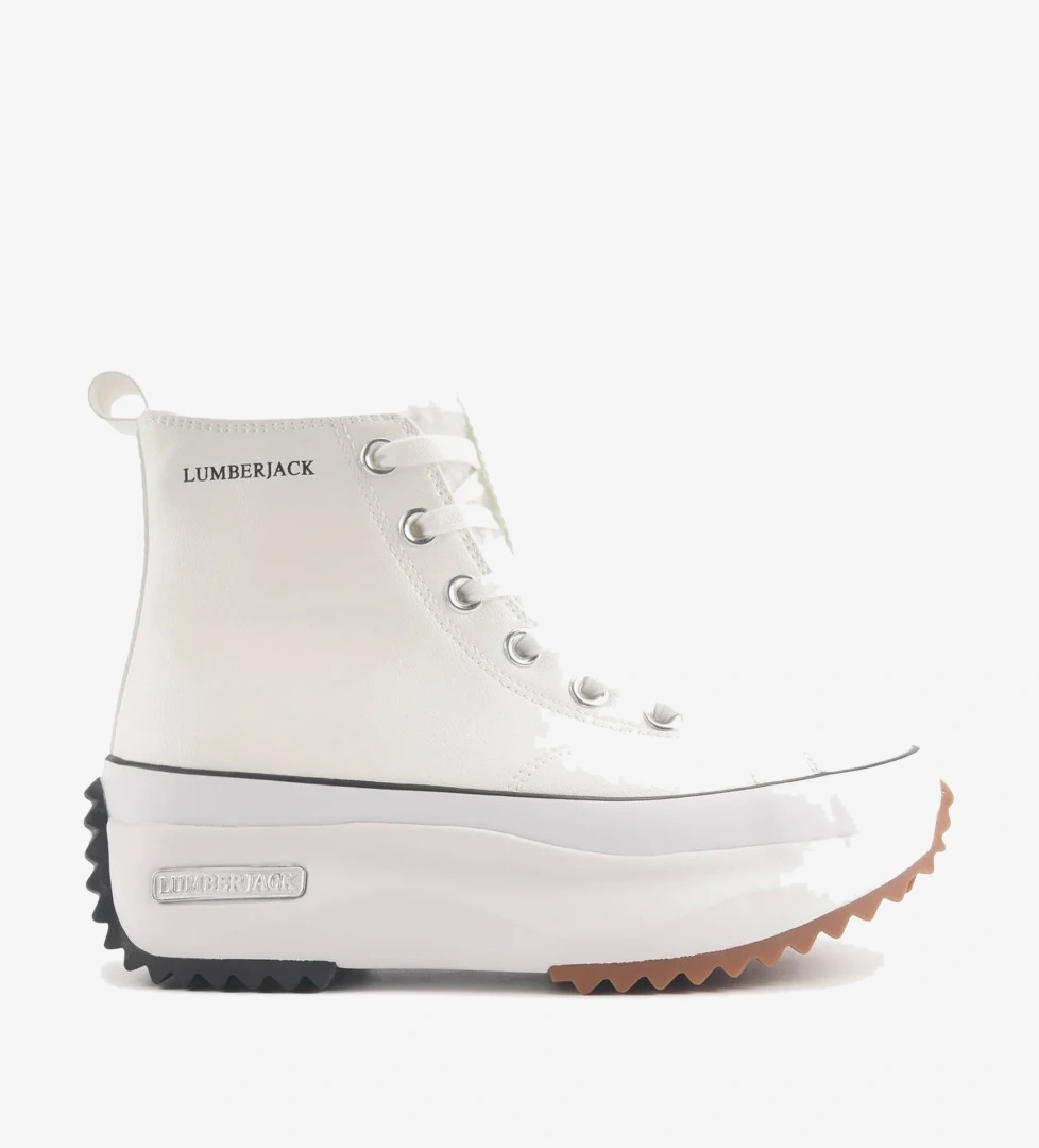 Laila Wt Hi 4PR Beyaz Kadin Sneaker Bot