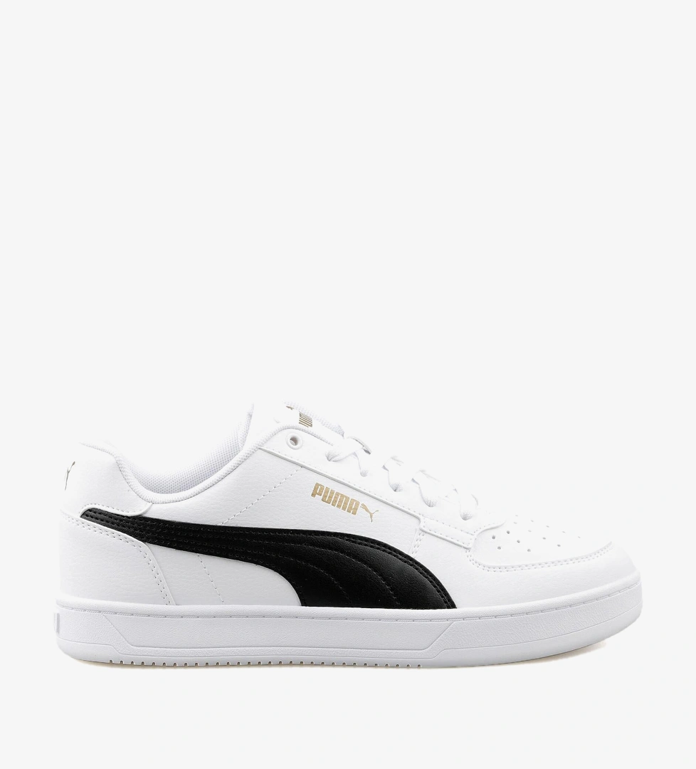 Puma Puma Caven 2.0 PUMA White-PUMA Black-Gol Erkek Spor Ayakkabı