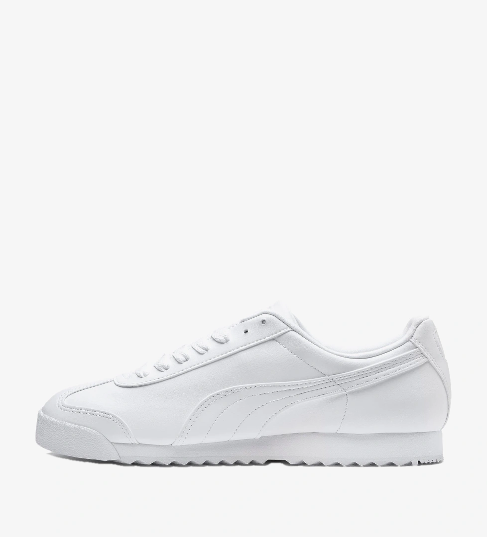 Puma Roma Basic-white-light gray Erkek Spor Ayakkabı