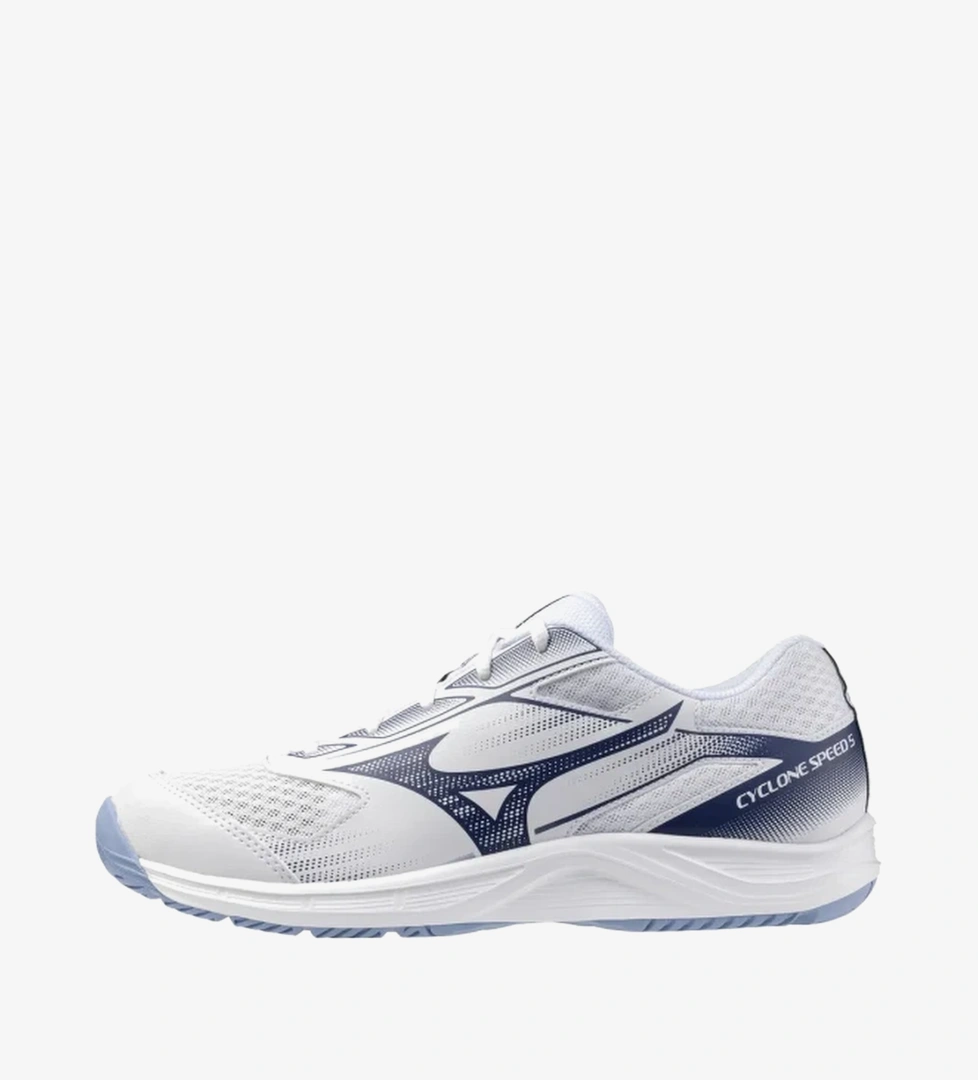 Cyclone Speed 5 Unisex Voleybol Ayakkabısı Beyaz / Lacivert