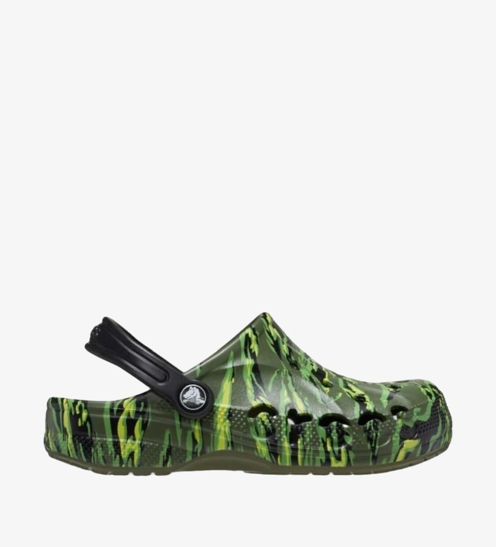 Crocs Yeşil Desenli Crocs Baya Seasonal
