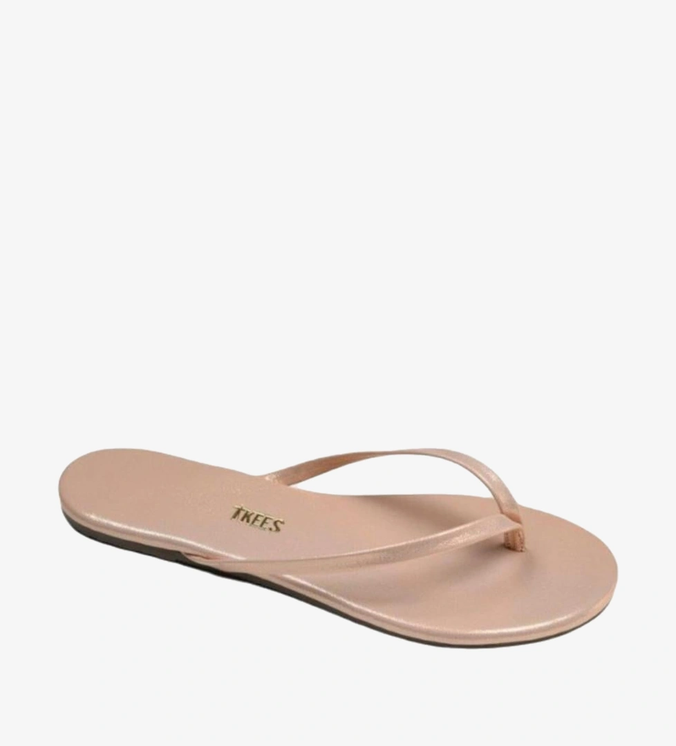 Tkees Metalik Pembe Tkees Flip Flop