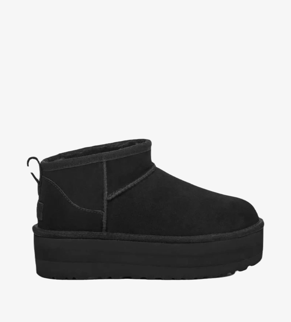 Ugg Siyah Ugg Classic Ultra Mini Platform
