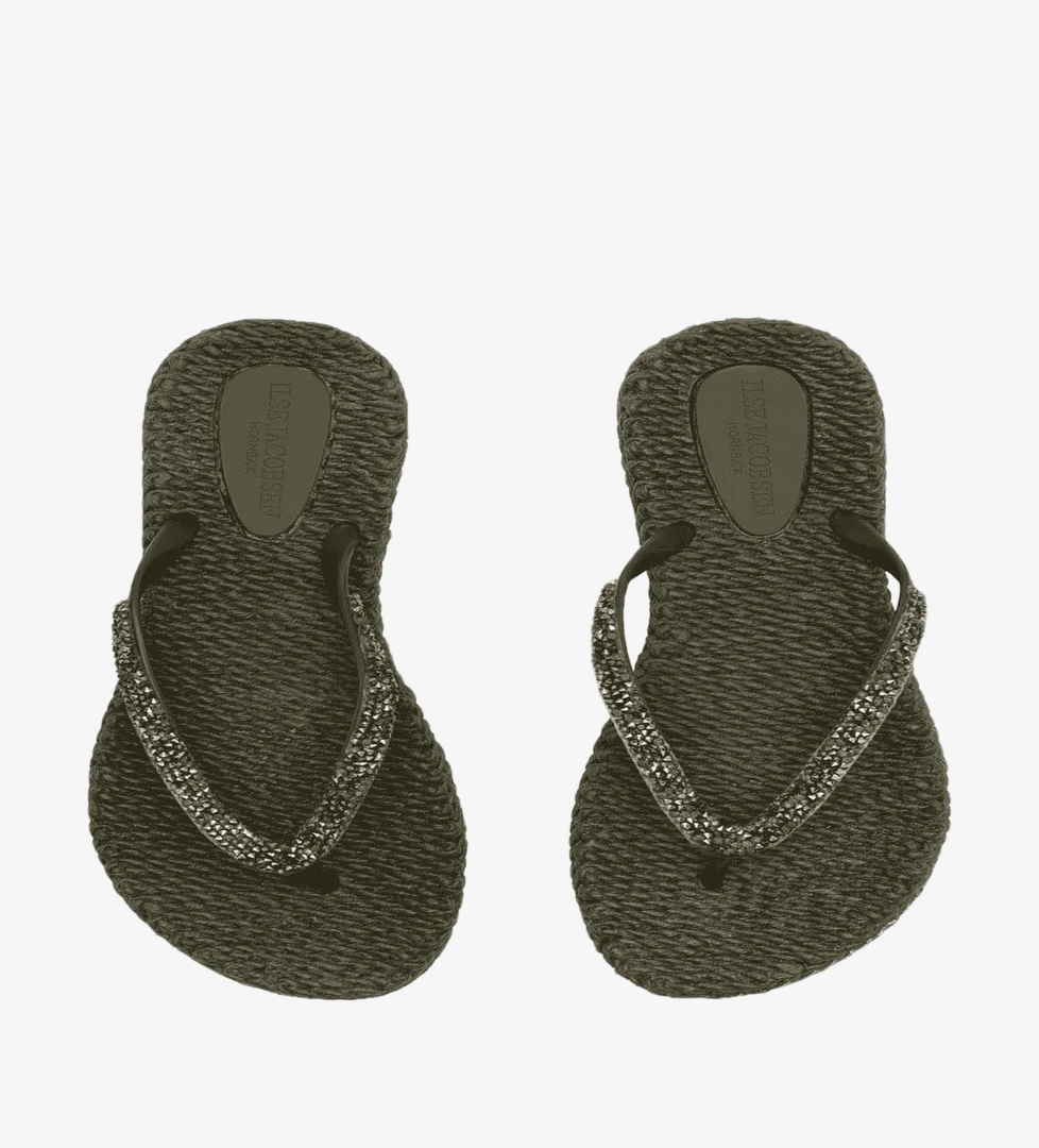 Ilse Jacobsen Haki Ilse Jacobsen Flip Flop