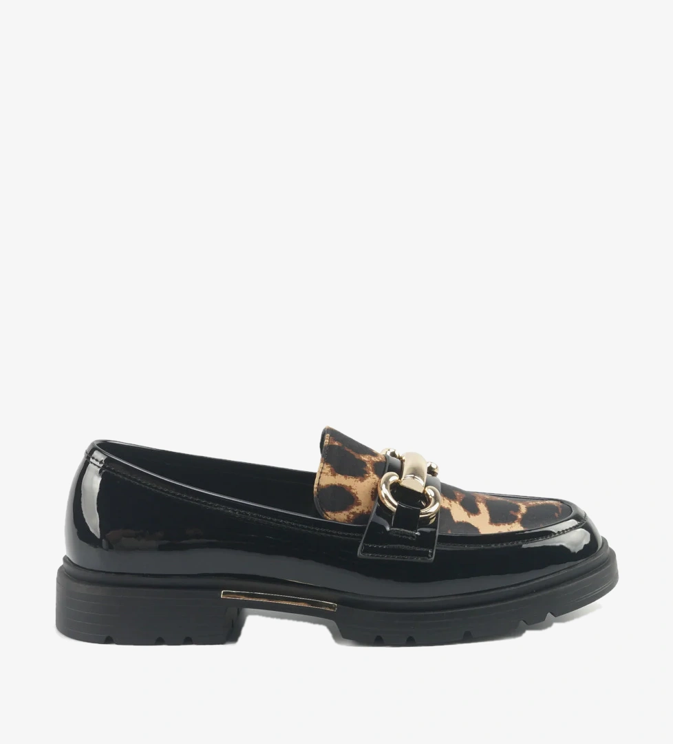 POPLEN2 5PR Siyah Kadın Loafer