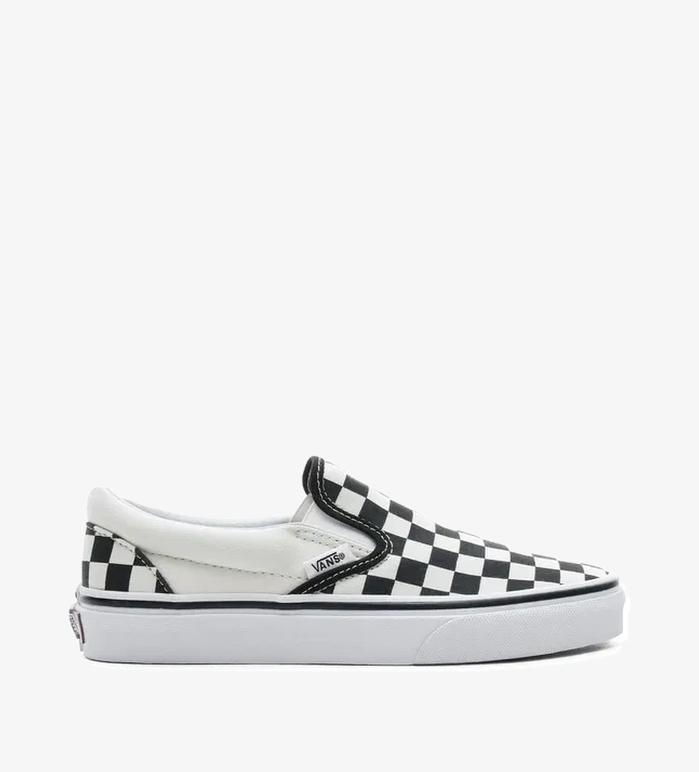Vans Classic Slip-On Checkerboard Siyah - Bej Unisex Sneaker