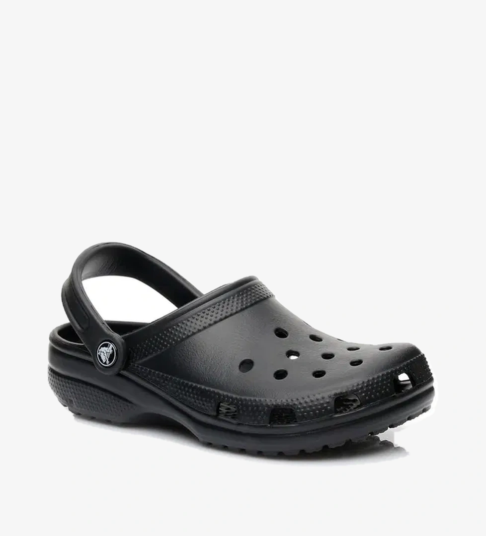 Crocs Classic Black Unisex Siyah Terlik