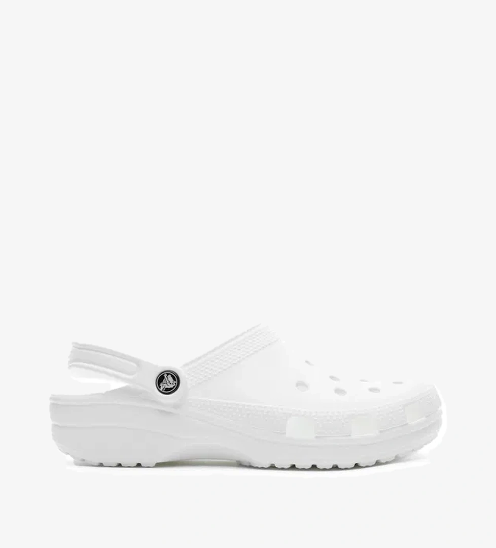 Crocs Classic Clog Unisex Beyaz Sandalet - Görsel 1
