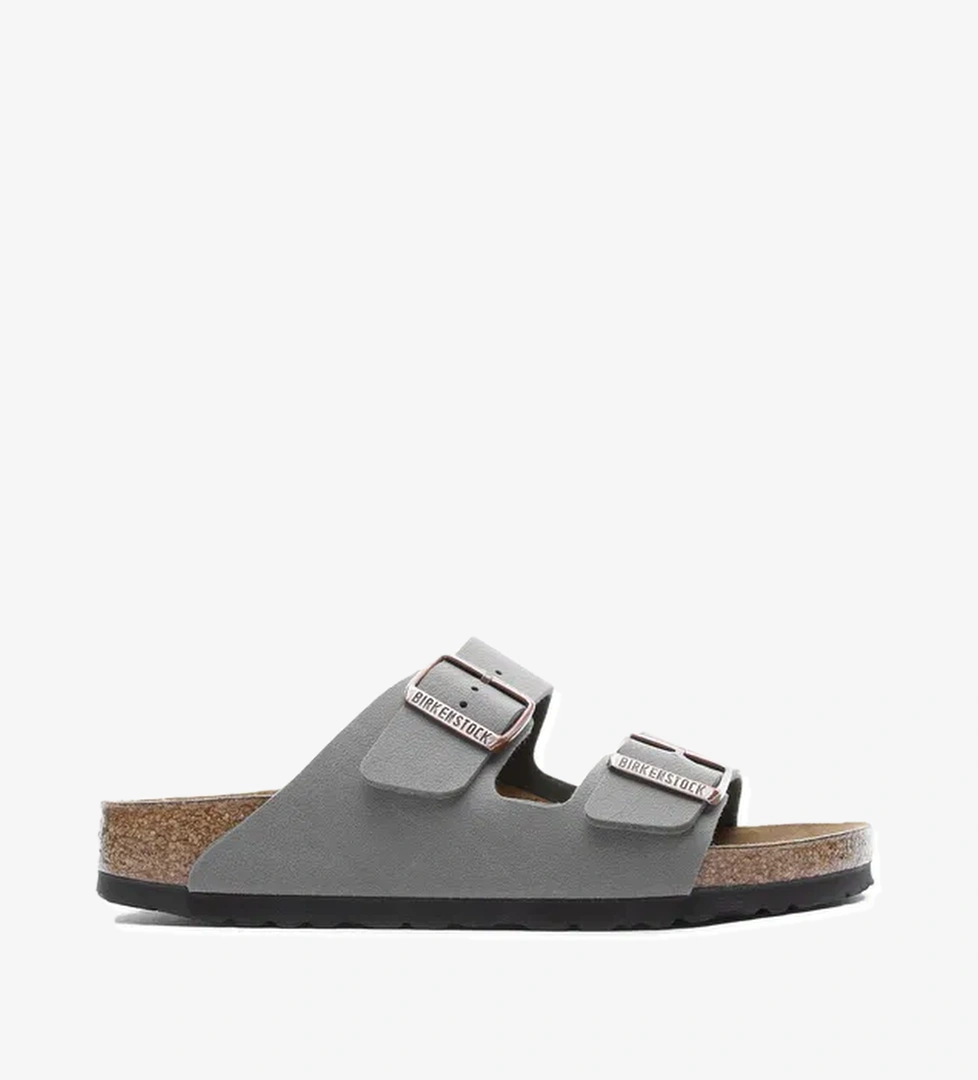 Birkenstock Arizona Bf Unisex Gri Sandalet