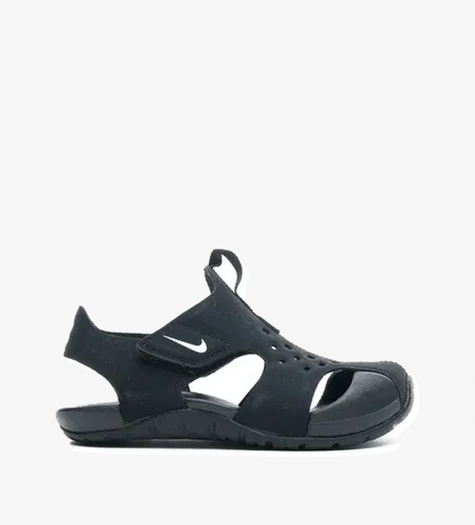 Nike Sunray Protect 2 Çocuk Siyah Sandalet - Görsel 1