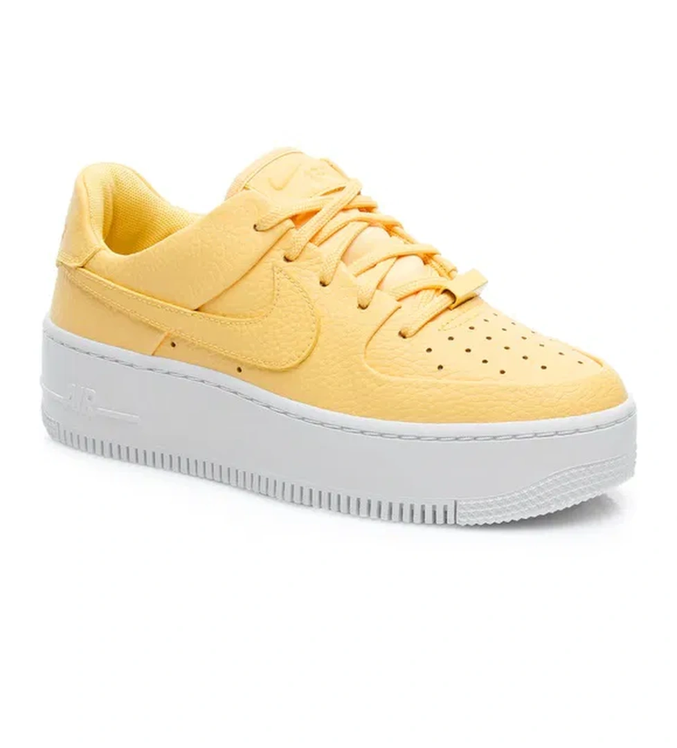 Nike Nike Air Force 1 Sage Low Sarı Kadın Spor Ayakkabı model görseli