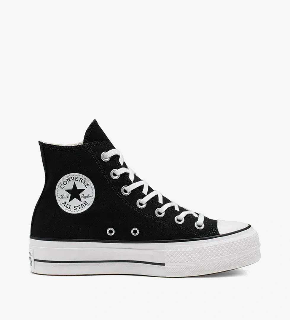 Converse Chuck Taylor All Star Lift Hi Unisex Platform Siyah Sneaker
