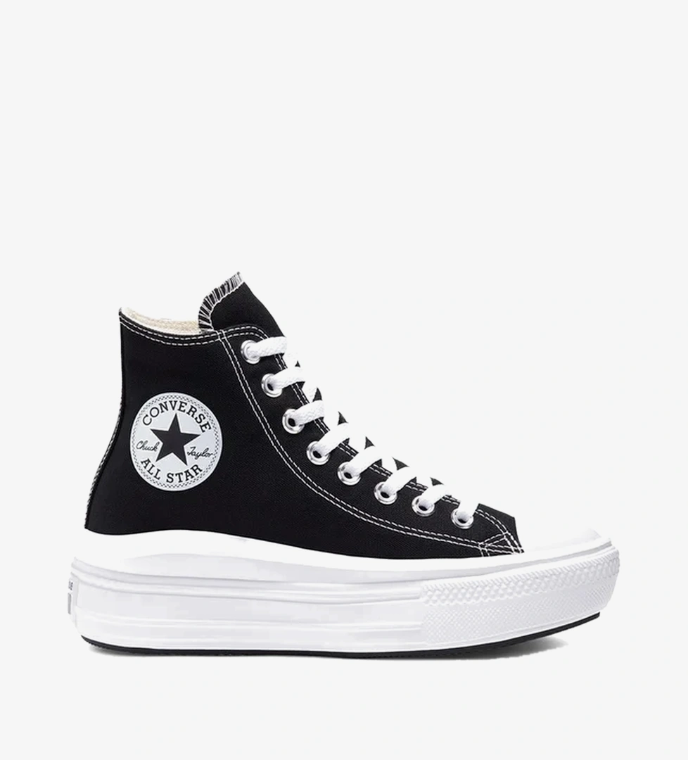 Converse Chuck Taylor All Star Move Platform Hi Kadın Siyah Sneaker