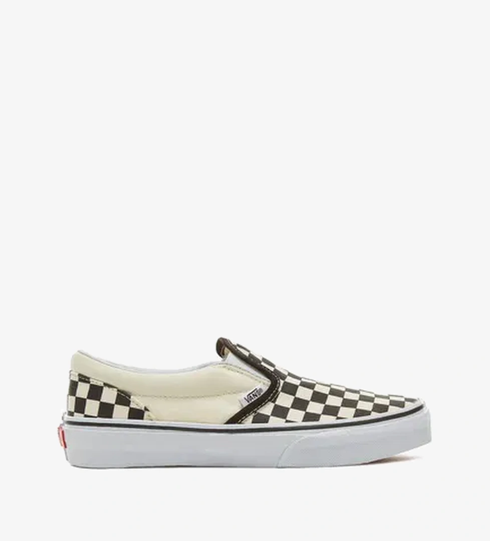Vans Vans Classic Slip-On Checkerboard Çocuk Krem Sneaker model görseli