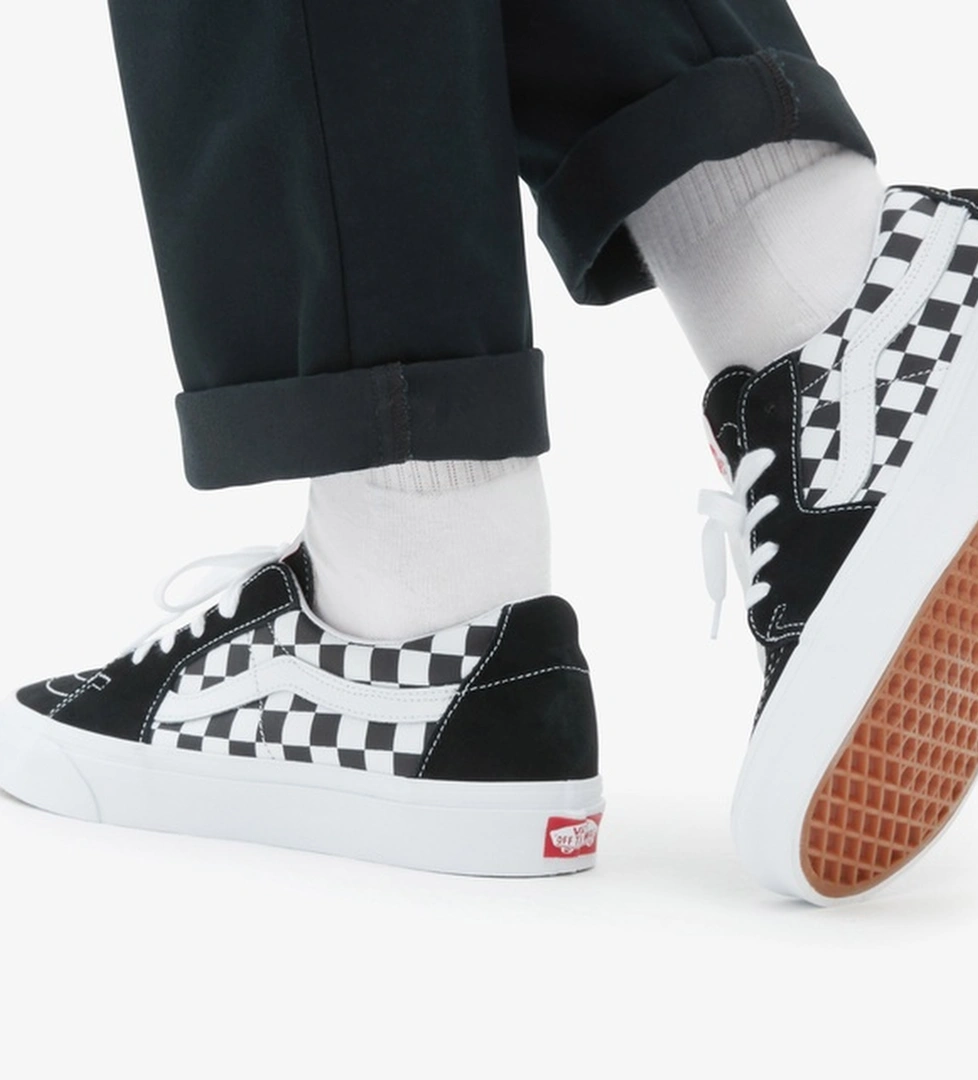 Vans Vans Ua Sk8-Low Unisex Siyah Sneaker Occasion'da! Siyah - 1. görsel