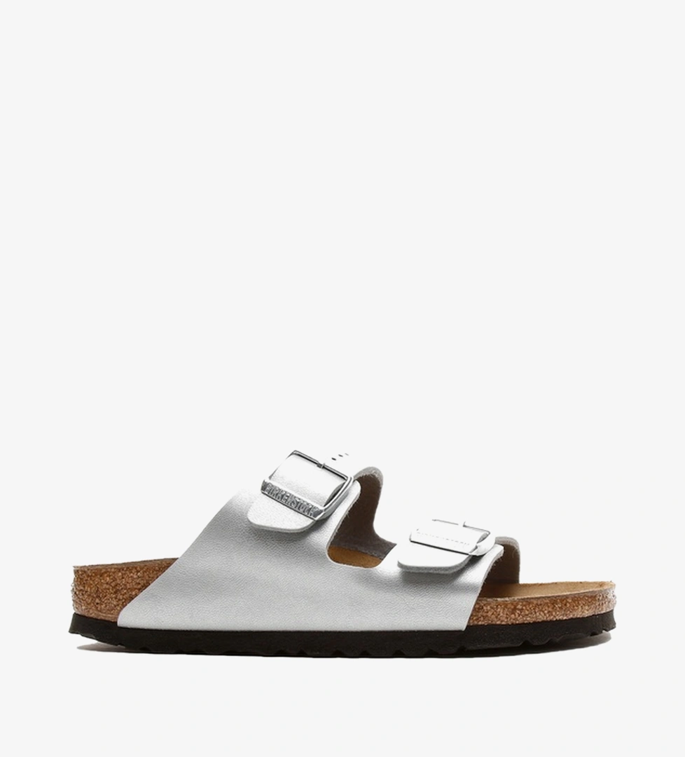 Birkenstock Gri Birkenstock Arizona BF Kadın Terlik