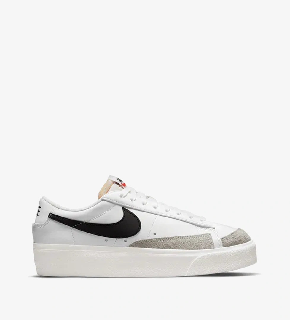 Nike Blazer Low Platform Kadın Beyaz Spor Ayakkabı