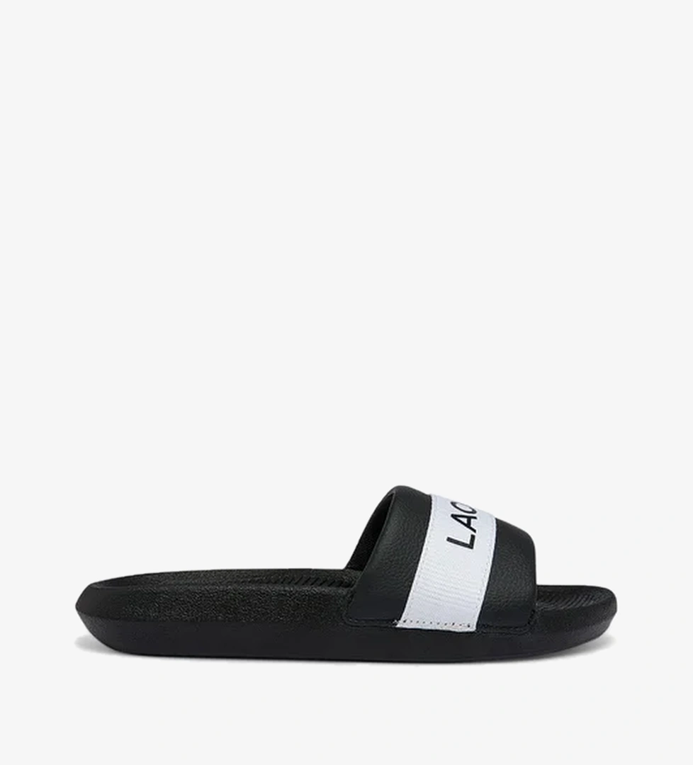 Lacoste Lacoste Croco Kadın Siyah Terlik Sandalet & Terlik | Occasion Siyah - 1. görsel