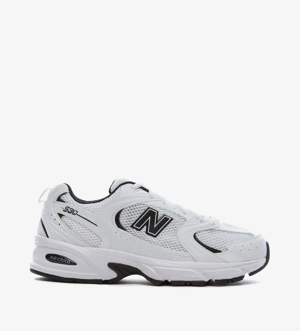 New Balance 530 Lifestyle Unisex Siyah/Beyaz Spor Ayakkabı