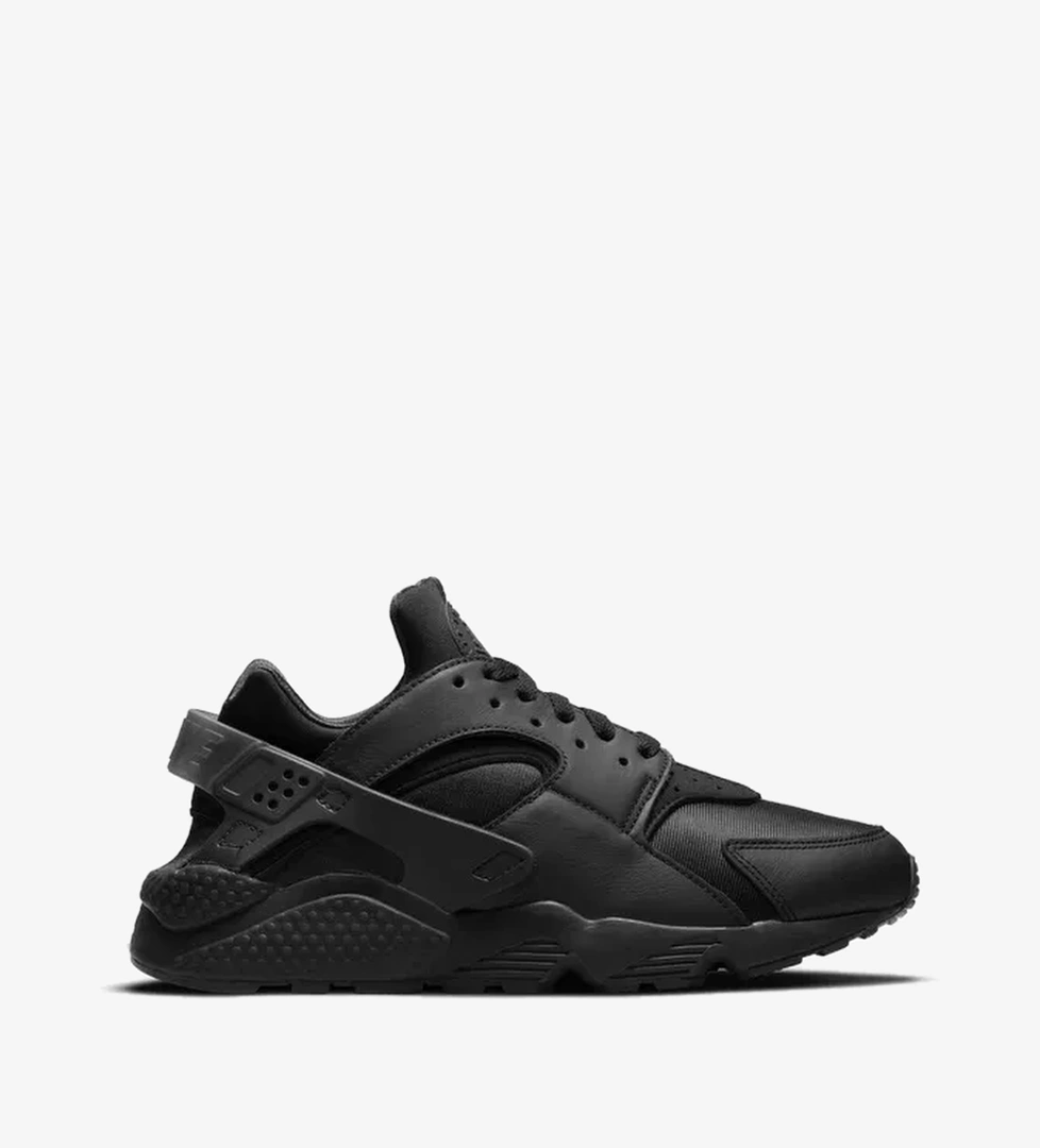 Nike Air Huarache Erkek Siyah Spor Ayakkabı - Görsel 1