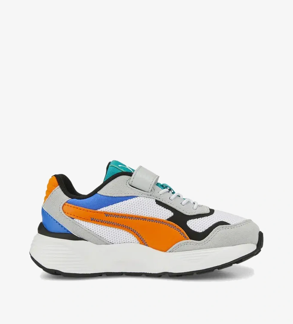 Puma Rs-Metric Ac+ Ps Çocuk Turuncu Spor Ayakkabı - Görsel 1